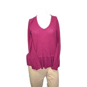 Eri Ali Anthropologie Womens Long Sleeve Sweater Size Small Knitted‎ Lightweight